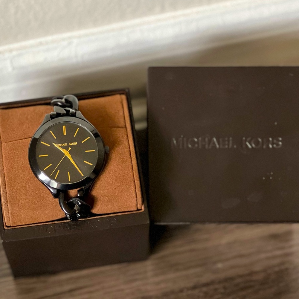Michael Kors ladies watch, black